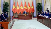 Tổng Bí thư, Chủ tịch nước Nguyễn Phú Trọng tiếp các Đại sứ trình Quốc thư