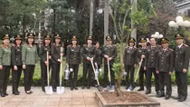Cục Hậu cần phát động phong trào thi đua trồng cây, giữ gìn cảnh quan môi trường nơi làm việc