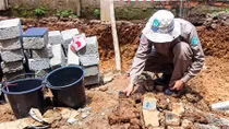 Thi công móng nhà phát hiện 22 vật liệu nổ và 350 viên đạn
