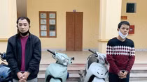 "Cất vó" ổ nhóm lợi dụng dịch COVID-19 để trộm cắp xe máy