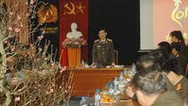 Thứ trưởng Nguyễn Văn Sơn kiểm tra công tác ứng trực dịp Tết Nguyên đán 