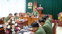 Thượng tướng Bùi Văn Nam làm việc với Công an Đồng Nai