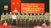 Tập huấn công tác cải cách hành chính trong CAND