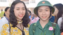 Nô nức ngày hội giao quân ở Sóc Trăng