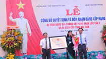Đón nhận Bằng xếp hạng Di tích khảo cổ Quốc gia Thành đất hình tròn Lộc Tấn 2 