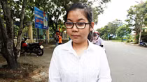 Nữ sinh khiếm thị với ước mơ vào Đại học Sư phạm