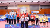 Bế mạc Giải Bóng bàn các CLB Hà Nội mở rộng tranh Cúp Báo Hànộimới 
