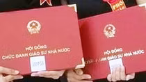 Lùi thời gian xét công nhận chức danh GS, PGS năm 2021