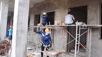 78 lao động thi công công trình vi phạm quy định giãn cách