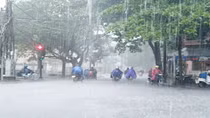 Bắc Bộ có mưa giông vào đêm và sáng 