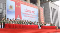 Khai mạc Hội thi điều lệnh, bắn súng, võ thuật CAND lần thứ 5, bảng số 2