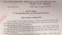 10 tập thể, cá nhân được Thủ tướng Chính phủ tặng Bằng khen vì chống dịch COVID