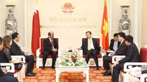Bộ trưởng Tô Lâm tiếp Đại sứ Iran, Palestine và Qatar