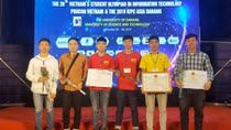 Đại học PCCC “thắng lớn” tại Cuộc thi Olympic Tin học sinh viên
