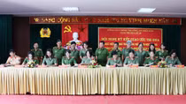 Phụ nữ Cụm thi đua số 10, Bộ Công an ký giao ước thi đua