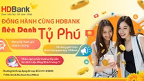 Chạm tay vào giấc mơ tỷ phú cùng HDBank