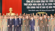 Tổng kết 10 năm thực hiện Nghị định 38 về Bảo vệ dân phố