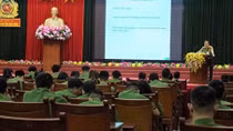 Tuổi trẻ Công an Hòa Bình tham gia bảo vệ nền tảng tư tưởng của Đảng