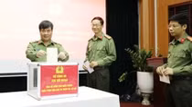 Cục Đối ngoại, Bộ Công an phát động ủng hộ người dân vùng lũ