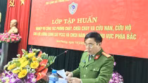 Tập huấn nghiệp vụ cho lực lượng Cảnh sát PCCC phía Bắc