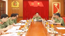 Thứ trưởng Trần Quốc Tỏ chủ trì làm việc với một số đơn vị để đẩy nhanh hiệu quả, tiến độ các mặt công tác