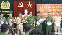 Trao thưởng ban chuyên án ma túy