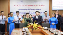 Vinmec Nha Trang hợp tác với Bệnh viện Đại học y dược Tp HCM