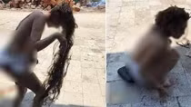 Xác minh clip cô gái bị đánh ghen lột đồ, đổ mắm tôm
