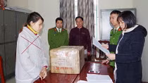 Tải ảnh căn cước trên mạng, lập nickname Hồng Nhung để lừa đảo
