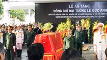Lời cảm ơn của Ban Lễ tang và gia đình Đại tướng Lê Đức Anh