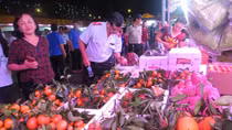 Cam Canh Trung Quốc tràn ngập tại chợ đầu mối