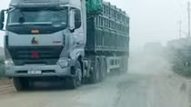 Hà Nội: 100% xe trọng tải lớn chở vật liệu đều... quá tải