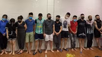 Phá ổ bạc giữa trung tâm TP Hà Tĩnh, khởi tố 15 đối tượng