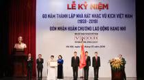 Nhà hát Nhạc Vũ Kịch Việt Nam đón nhận Huân chương Lao động hạng Nhì