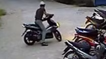 Người quản lý quán ăn trộm xe bị bắt