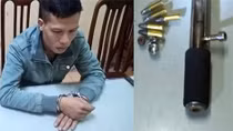 Mang súng đi chơi đêm với bạn gái bị cảnh sát cơ động "hỏi thăm"