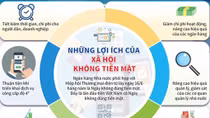Trên 43% khách hàng sử dụng điện thanh toán không dùng tiền mặt