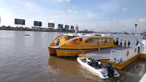 Tuyến buýt đường sông đầu tiên của TP Hồ Chí Minh chính thức hoạt động