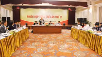 Ủy ban Pháp luật của Quốc hội họp phiên toàn thể lần thứ 15