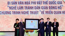Tranh Đông Hồ sẽ trở thành di sản của nhân loại?