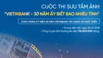 Phát động Cuộc thi sưu tầm ảnh “VietinBank - 30 năm ấy biết bao nhiêu tình”