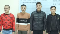 Bắt 4 đối tượng truy nã về tội cho vay lãi nặng 