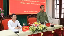 Thứ trưởng Lê Tấn Tới làm việc với Công an tỉnh Bắc Giang