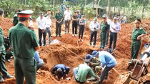 Bình Phước quy tập được 58 hài cốt liệt sĩ tại huyện biên giới Lộc Ninh