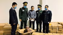 Hơn 1 tấn pháo lậu qua Cửa khẩu quốc tế Lao Bảo bị ngăn chặn