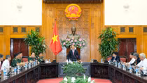 Thủ tướng tiếp đoàn đại biểu cựu thiếu niên Dũng sĩ diệt Mỹ
