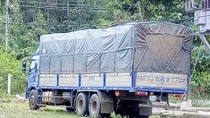 Ngụy trang gỗ trắc với gỗ mít để qua mắt kiểm lâm