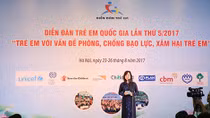 Trẻ em đối thoại với cơ quan chức năng về phòng, chống bạo lực, xâm hại