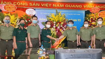 Phó Chủ tịch Quốc hội Đỗ Bá Tỵ chúc mừng Báo CAND nhân dịp 21/6