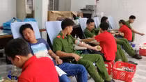 Nhiều hoạt động từ thiện của tuổi trẻ Công an Sóc Trăng